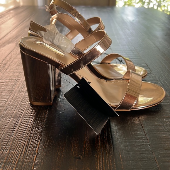 Forever 21 Shoes - Forever 21 Rose Gold Sandals | 8